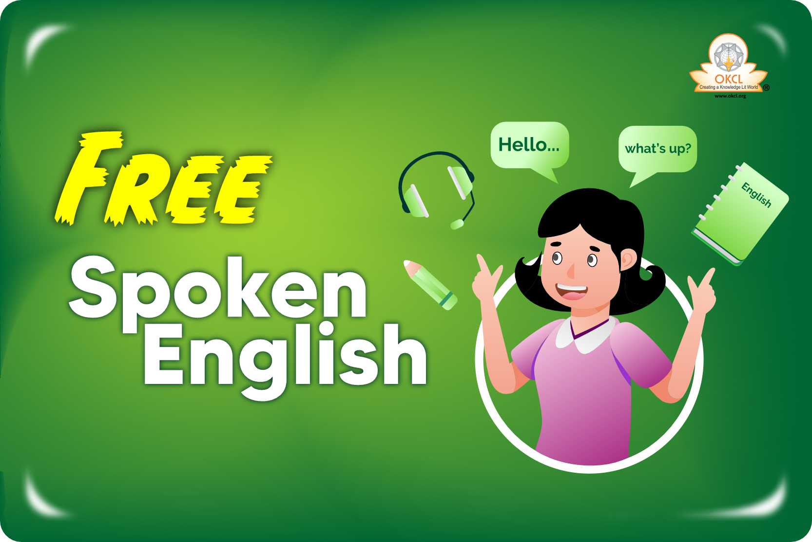 OKCL Spoken English Course (Free)